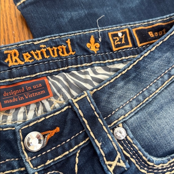 Rock Revival Betty Boot Cut Jeans, 27x35 - Picture 10 of 11